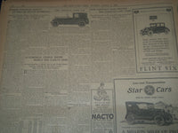 1925 MARCH 8 NEW YORK TIMES AUTOMOBILE SECTION - GREAT ADS - NT 7574