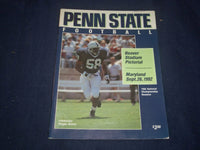 1992 SEP 26 PENN STATE UNIV VS. UNIV OF MARYLAND FOOTBALL PROGRAM - ST 1951J
