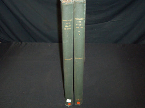 1902-1903 NEUBAUTEN STADT BERLIN 2 PLATE VOLUMES BY LUDWIG HOFFMANN - #24