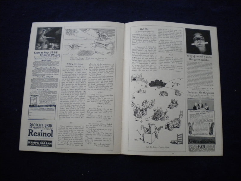 1927 FEBRUARY 12 JUDGE MAGAZINE - THE TEHATRICAL NUMBER - B 435T