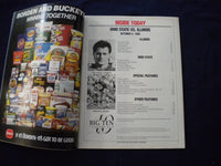 1986 OCTOBER 4 FOOTBALL PROGRAM -OHIO STATE UNIV VS ILLINOIS STATE UNIV-SP 3624Y