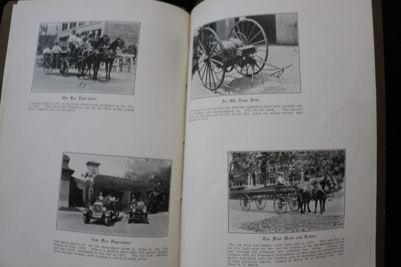 1928 SAVANA OLD AND NEW PICTURE BOOK - ILLINOIS - SOFTCOVER BOOK - K 2883