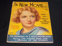 1931 MAY THE NEW MOVIE MAGAZINE - MARLENE DIETRICH FRONT COVER - E 17171