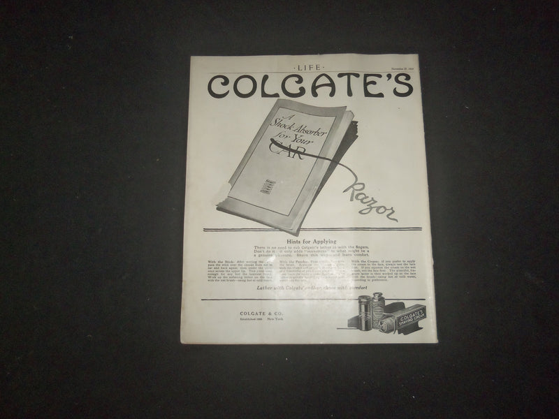 1919 NOVEMBER 27 LIFE MAGAZINE - 