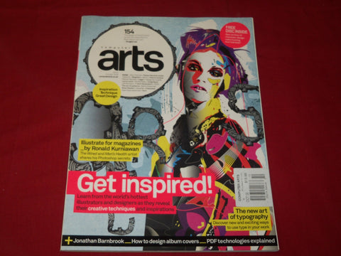 2008 OCTOBER COMPUTER ARTS PROJECT MAGAZINE ISSUE NO. 154 WITH CD - RC 682