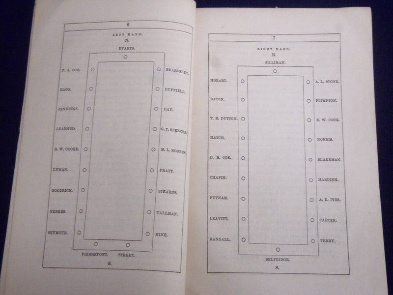 1858 YALE COLLEGE GRADUATE CLASS OF 1837 CATALOGUE - SP 2614
