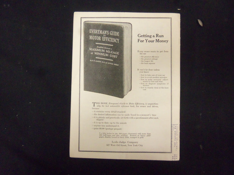 1922 APRIL 1 LESLIE'S WEEKLY MAGAZINE - GREAT COVER, PHOTOS & ADS - ST 3482