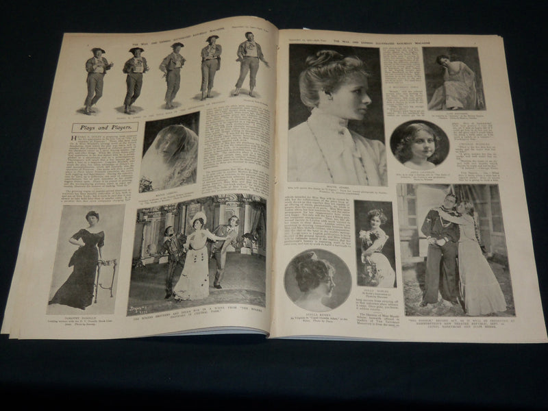 1900 THE MAIL AND EXPRESS ILLUSTRATED MAGAZINE LOT OF 4 - NEW YORK - NP 2399R
