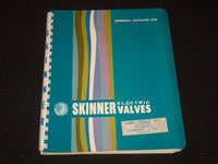 1960'S SKINNER ELECTRIC VALVES GENERAL CATALOG V66 - NICE PHOTOS - KD 3912C