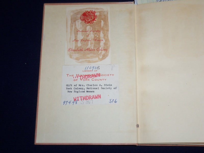 1952 THE TRUTH ABOUT PILGRIMS BOOK BY FRANCIS R. STODDARD - KD 2058I