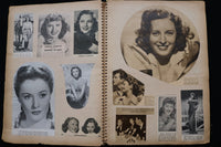 MOVIE STARS SCRAPBOOK - MICKEY ROONEY - ANN - SOTHERN- E 24913