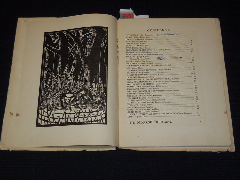 1934 THE MONROE DOCTRINE PUBLISHED BY JAMES MONROE HIGH SCHOOL - J 7914