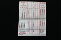 1963-1964 MORRIS AND FAIRMOUNT COUNTRY CLUB GOLF SCORECARDS - LOT OF 3 - K 1968