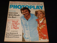1973 JUNE PHOTOPLAY MAGAZINE - BURT REYNOLDS & DINAH SHORE FRONT COVER - E 912