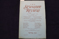 1945 SPRING THE SEWANEE REVIEW SOFTCOVER BOOK - DYLAN THOMAS - K 742