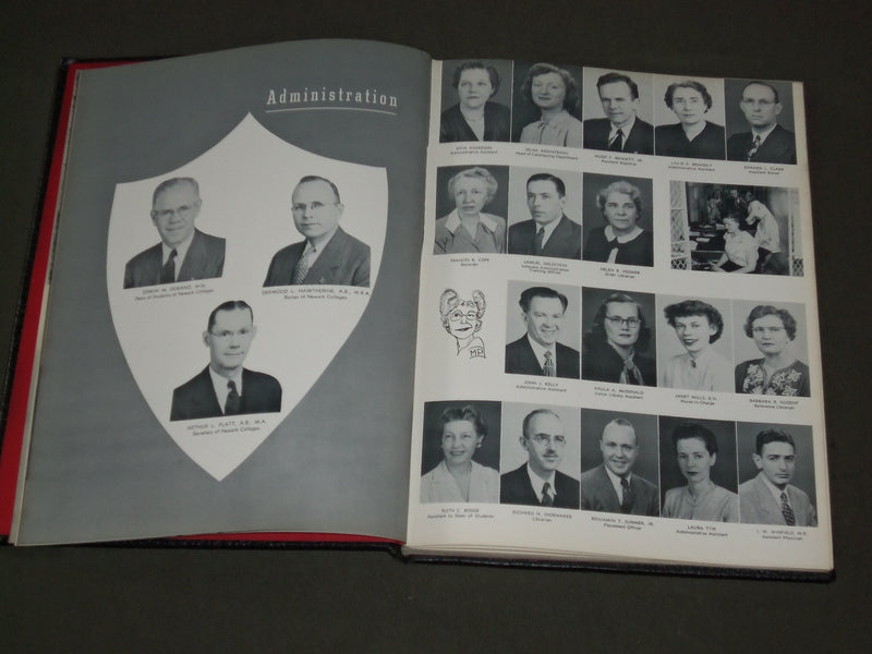 1949 ENCORE NEWARK COLLEGES OF RUTGERS UNIVERSITY YEARBOOK - NEW JERSEY- YB 1115