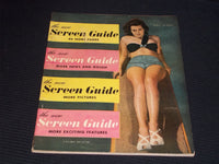 1947 APRIL SCREEN GUIDE MAGAZINE - JANIS PAIGE FRONT COVER - E 14816
