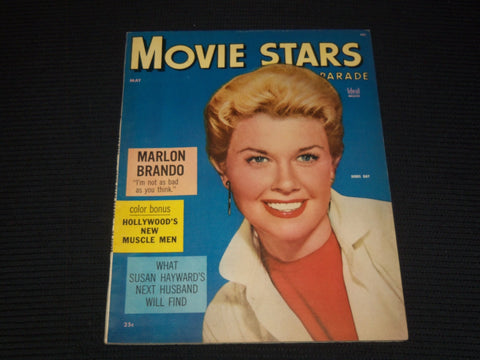 1955 MAY MOVIE STARS PARADE MAGAZINE - DORIS DAY COVER - E 12121
