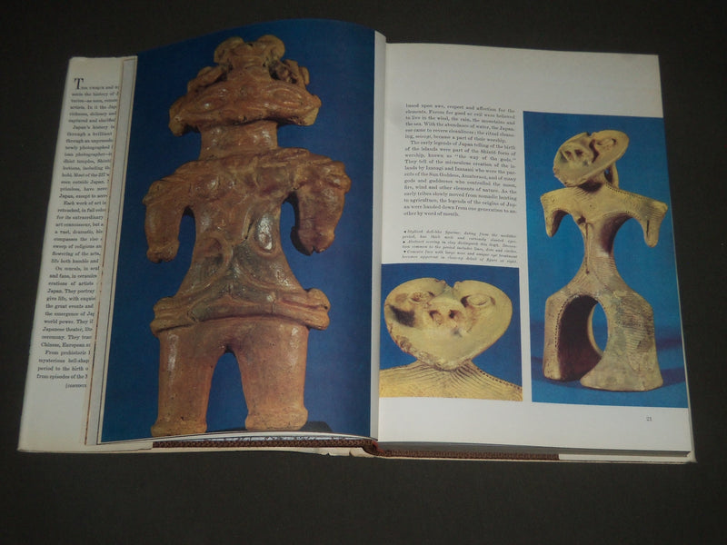 1964 JAPAN A HISTORY IN ART BY BRADLEY SMITH HARDCOVER BOOK - I 736