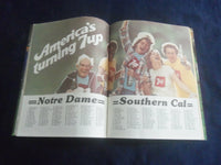 1979 OCT 20 FOOTBALL PROGRAM - NOTRE DAME VS UNIV SOUTHERN CALIFORNIA - SP 1213E