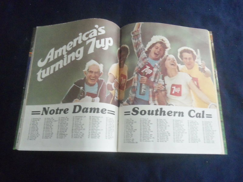 1979 OCT 20 FOOTBALL PROGRAM - NOTRE DAME VS UNIV SOUTHERN CALIFORNIA - SP 1213E