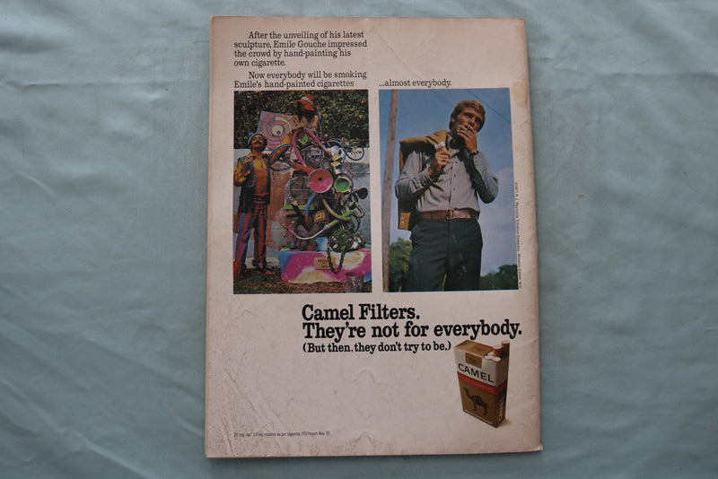 1971 JULY SAGA MAGAZINE - LOST TEMPLE OF SKULLS TREASURE COVER - E 26665