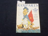 1965 JULY RAMPARTS MAGAZINE - THE VIETNAM LOBBY - SP 5540G