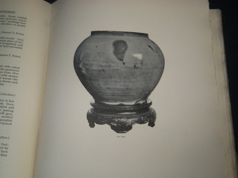 1914 CHINESE COREAN AND JAPANESE POTTERIES VOLUME BY HOBSON & MORSE - Z 132