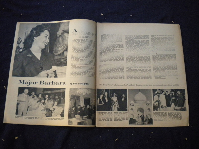 1960 FEBRUARY 7 THE AMERICAN WEEKLY NEWSPAPER SECTION - YUL BRYNNER - NP 6017
