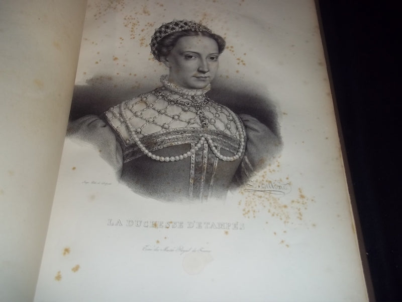 1840 ICONOGRAPHIE FRANCAISE BY DELPECH FRENCH VOLUME NO. 1 - ENGRAVINGS - Z 14