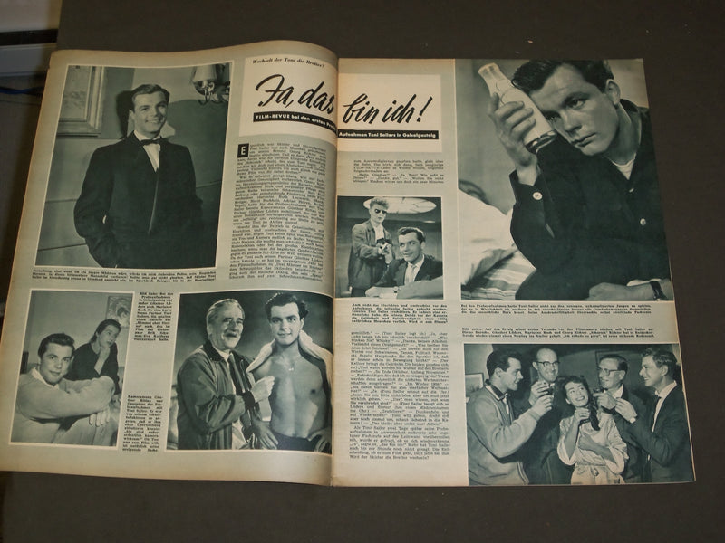 1956 SEP 4 FILM REVIEW (GERMAN) MAGAZINE - NICE PHOTOS, ARTICLES & ADS - B 3975