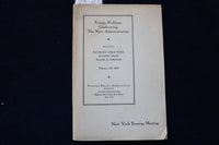 1933 FOREIGN PROBLEMS CONFRONTING THE NEW ADMINISTRATION SOFTCOVER BOOK - K 1567