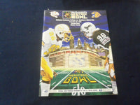 1996 DEC 28 HERITAGE BOWL PROGRAM - BETHUNE-COOKMAN VS SOUTHERN UNIV - ST 602R