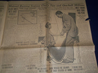 1926 APRIL 25 SAN ANTONIO SUNDAY LIGHT SPORT SECTION - TEXAN HAILED - NP 972B