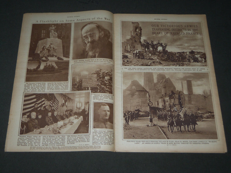 1919 MAR 6 MID-WEEK PICTORIAL MAGAZINE SECTION - FIGHTING THE SUBMARINE- NP 2843