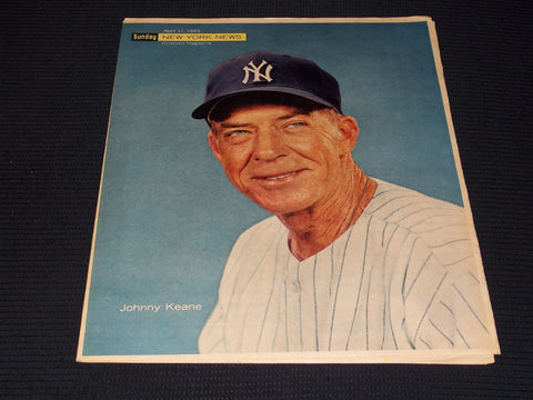 1965 APRIL 11 SUNDAY NEW YORK NEWS COLOROTO MAGAZINE - JOHNNY KEANE - E 13048