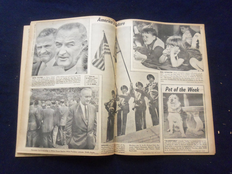 1965 MAY 6 BOSTON RECORD AMERICAN NEWSPAPER-U.S. EXPOSES REBEL PRES DEAL-NP 6283