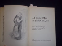 1978 A YOUNG MAN IN SEARCH OF LOVE HARDCOVER BOOK-ISAAC SINGER- 1ST ED.- KD 8152