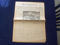 1945 APRIL 16 NEW YORK TIMES - ROOSEVELT IS BURIED WITH SOLEMN RITES - NP 6475