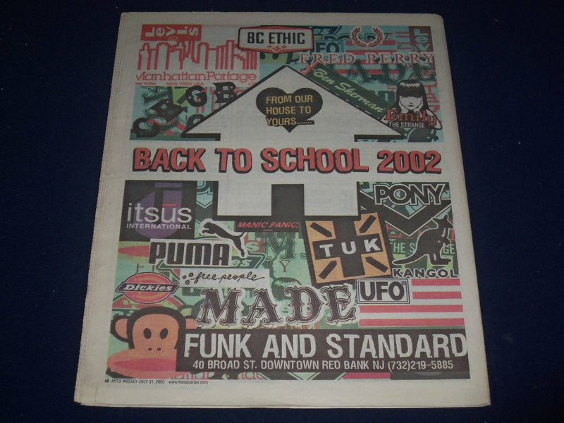 2002 JULY 31-AUGUST 7 AQUARIAN WEEKLY NEWSPAPER - LENNY KRAVITZ COVER - J 1158