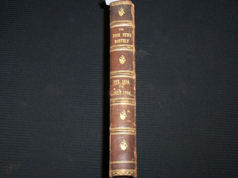 1908 FEBRUARY-JULY THE BOOK NEWS MONTHLY MAGAZINE BOUND VOLUME - KD 7520