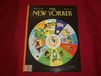 1991 SEPTEMBER 30 NEW YORKER MAGAZINE FRONT COVER ONLY - GREAT ART FOR FRAMING