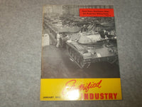 1952 JANUARY ELECTRIFIED INDUSTRY MAGAZINE - J 6327