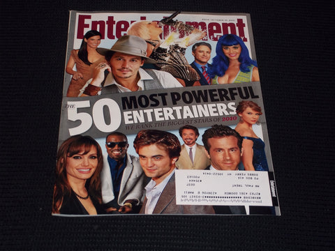 2010 OCTOBER 15 ENTERTAINMENT WEEKLY MAGAZINE - 50 MOST POWERFUL COVER - E 12346