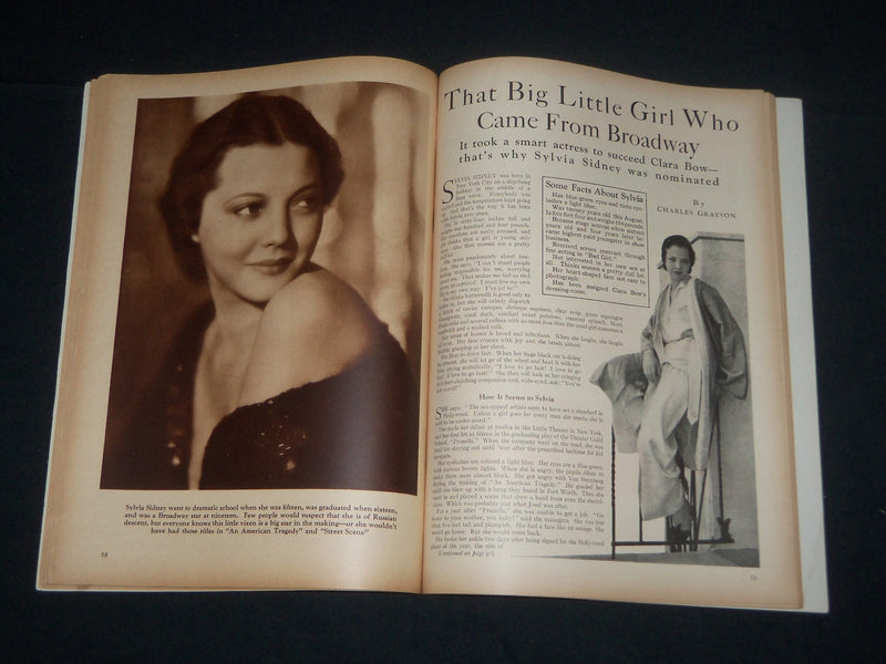 1931 OCTOBER MOTION PICTURE MOVIE MAGAZINE - BILLIE DOVE COVER - M 405