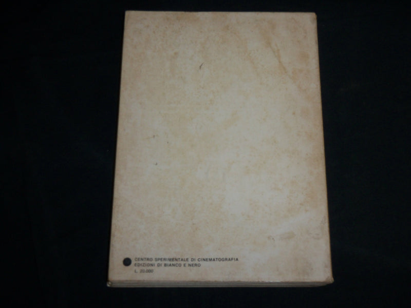 1981 JULY-DECEMBER CINEMA MUTO ITALIANO BOOK BY VITTORIO MARTINELLI - KD 7038