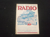 1922 MAY RADIO MAGAZINE - CALIFORNIA HEARS NEW YORK BY RADIOPHONE - B 433Y