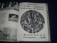 1949 THE ROUND-UP BAYLOR UNIVERSITY YEARBOOK - WACO TX - GREAT PHOTOS - YB 855