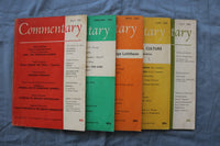 1961-1962 COMMENTARY MAGAZINE - LOT OF 5 - O 3862