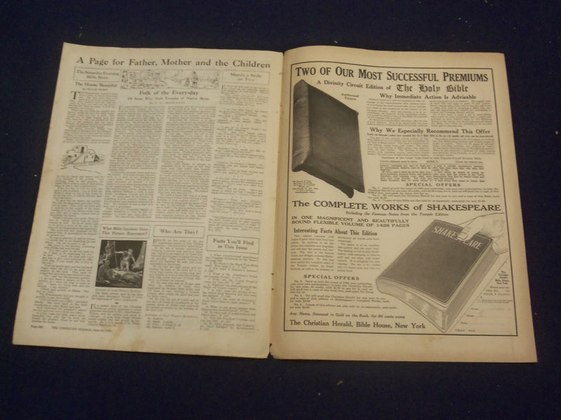 1924 JUNE 21 CHRISTIAN HERALD MAGAZINE - THE GOOD SAMARITAN - ST 6616